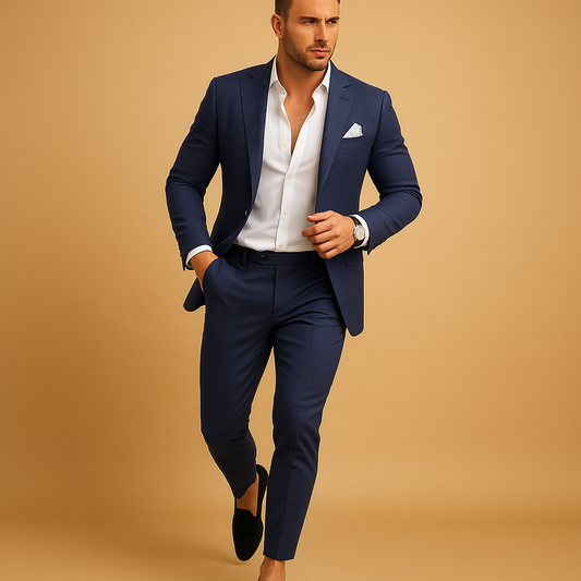 Slim Fit Herenpak | Blazer en Pantalon voor Formele Gelegenheden 0