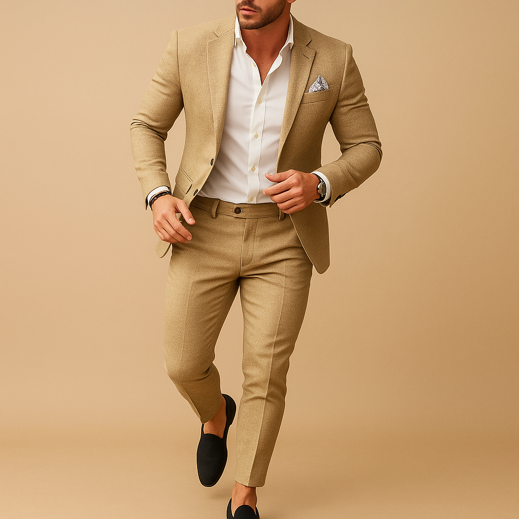 Slim Fit Herenpak | Blazer en Pantalon voor Formele Gelegenheden 1