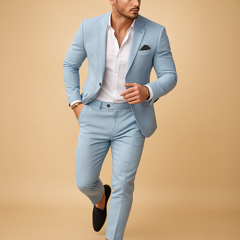 Slim Fit Herenpak | Blazer en Pantalon voor Formele Gelegenheden 4