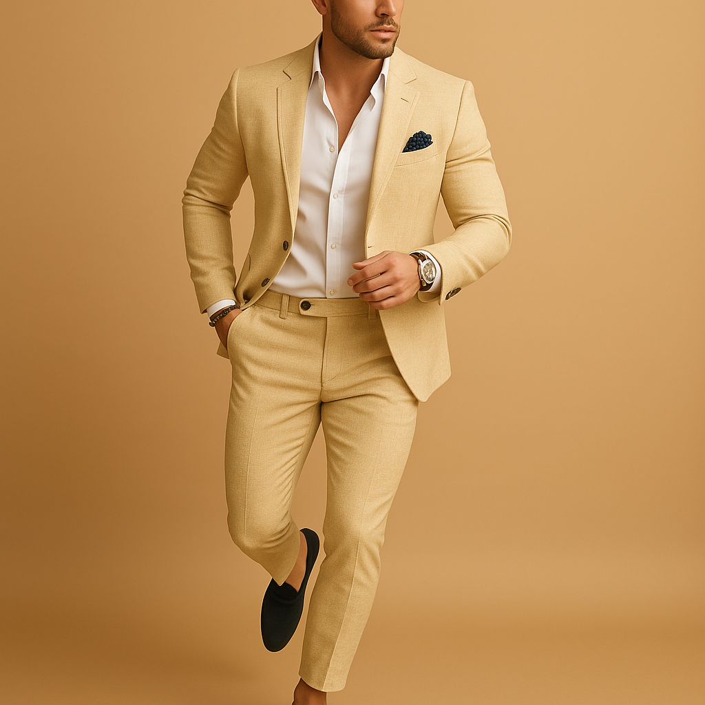 Slim Fit Herenpak | Blazer en Pantalon voor Formele Gelegenheden 5