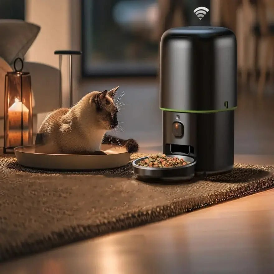 Slimme Voerautomaat Kat met Camera | Automatische Voerbak 4