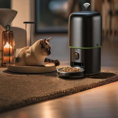 Slimme Voerautomaat Kat met Camera | Automatische Voerbak 4