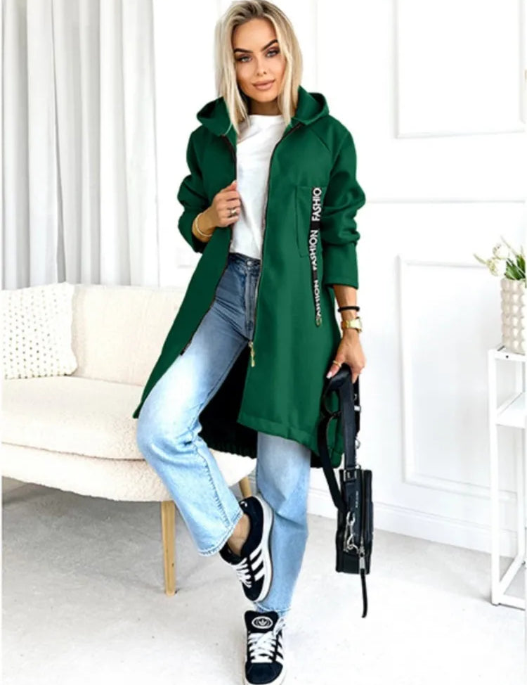 Sportieve Fleece Hoodie Jas | Dames Winterjas 10