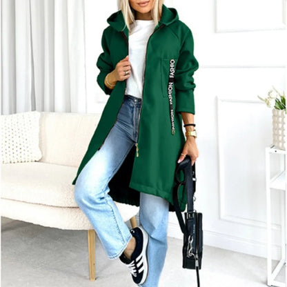 Sportieve Fleece Hoodie Jas | Dames Winterjas 4
