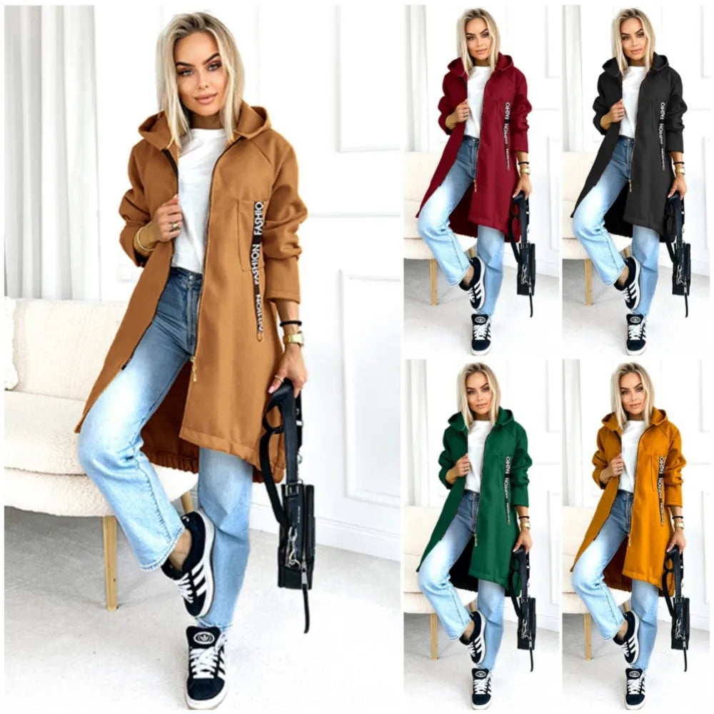 Sportieve Fleece Hoodie Jas | Dames Winterjas 5