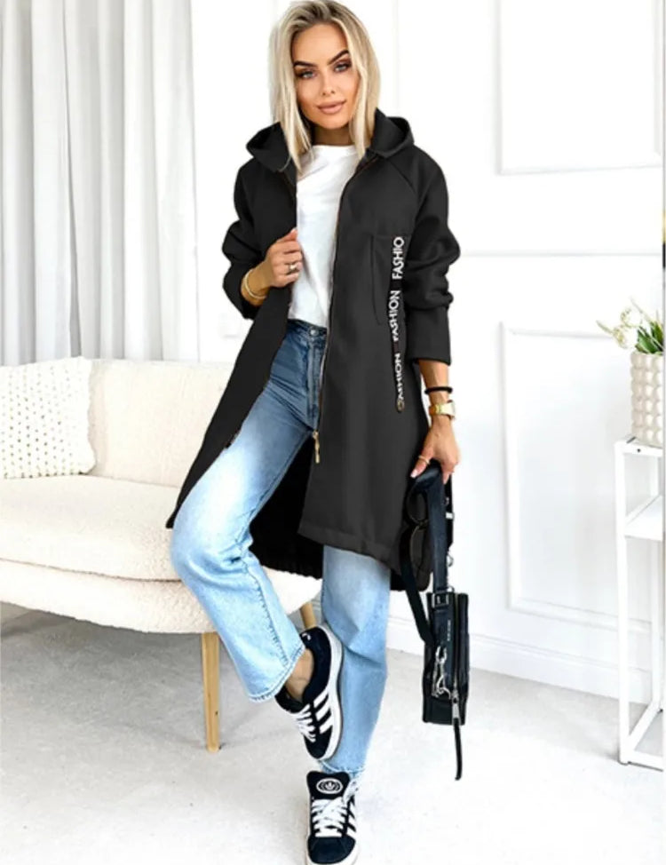 Sportieve Fleece Hoodie Jas | Dames Winterjas 6