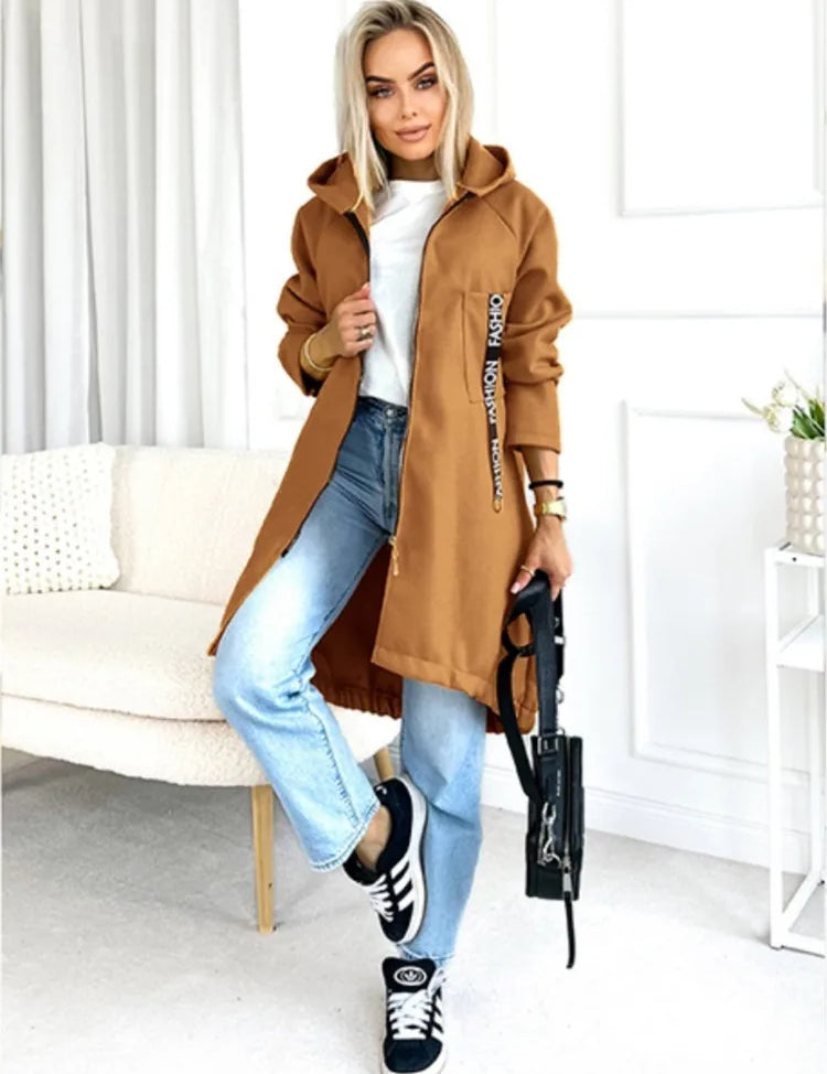 Sportieve Fleece Hoodie Jas | Dames Winterjas 7