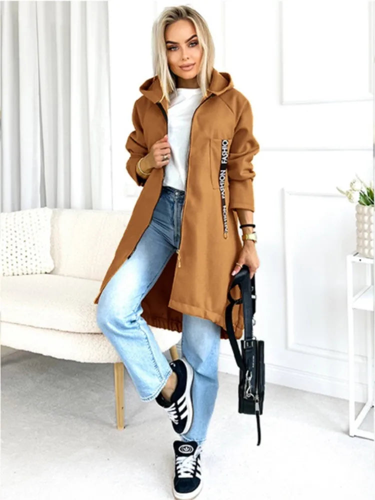 Sportieve Fleece Hoodie Jas | Dames Winterjas 7