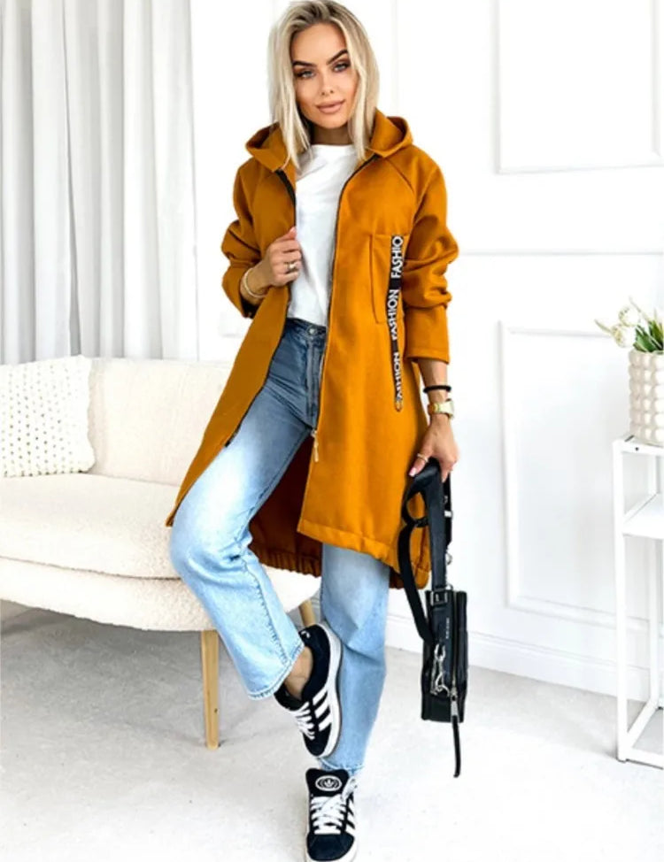 Sportieve Fleece Hoodie Jas | Dames Winterjas 9