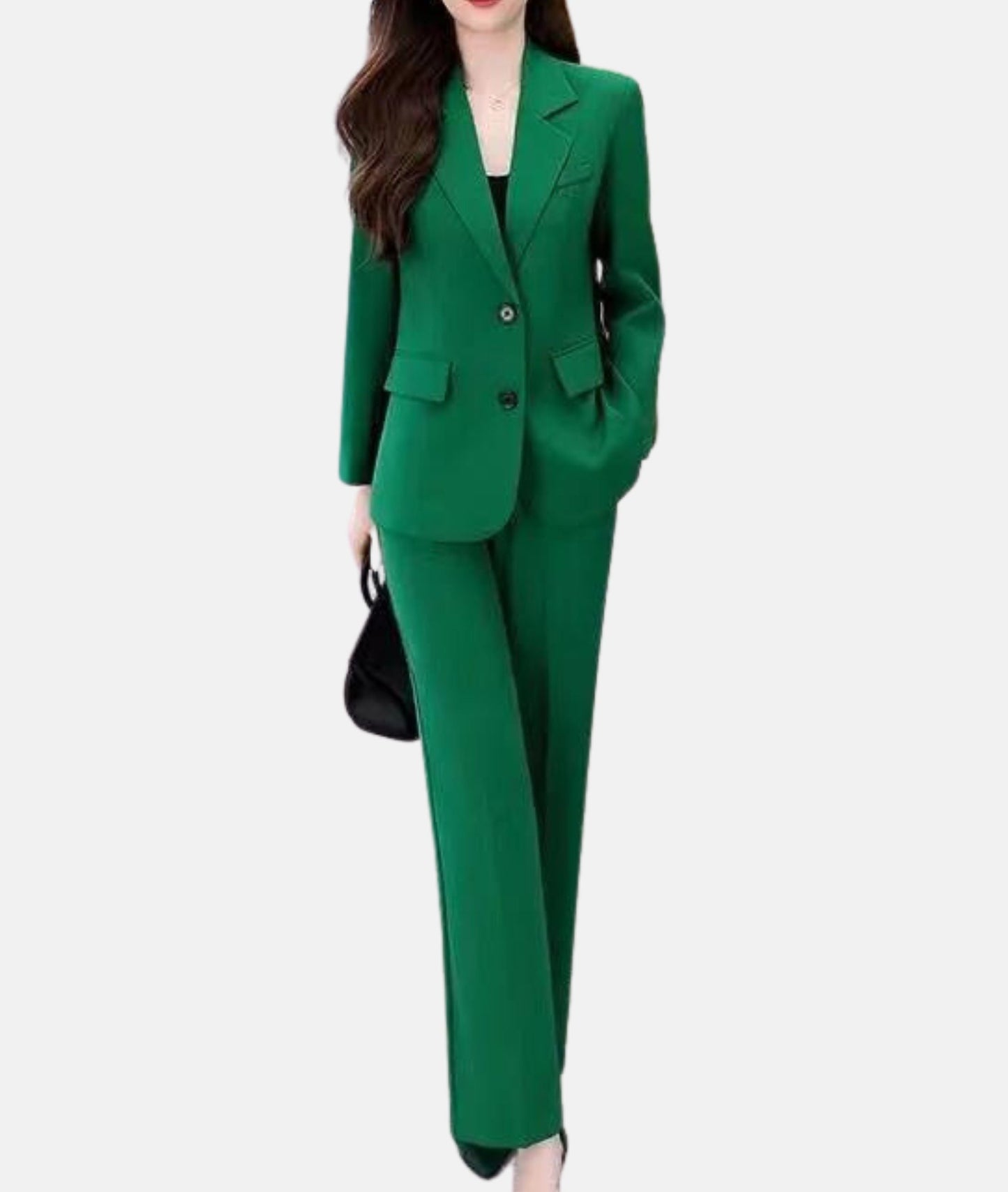 Stijlvol Broekpak | Damesmode met Getailleerde Blazer 2