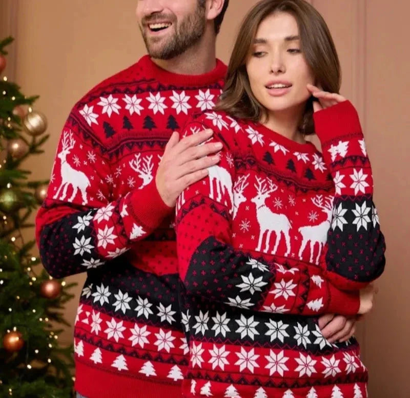 Stijlvolle Kersttrui | Unisex Wintertrui voor Koppels 1