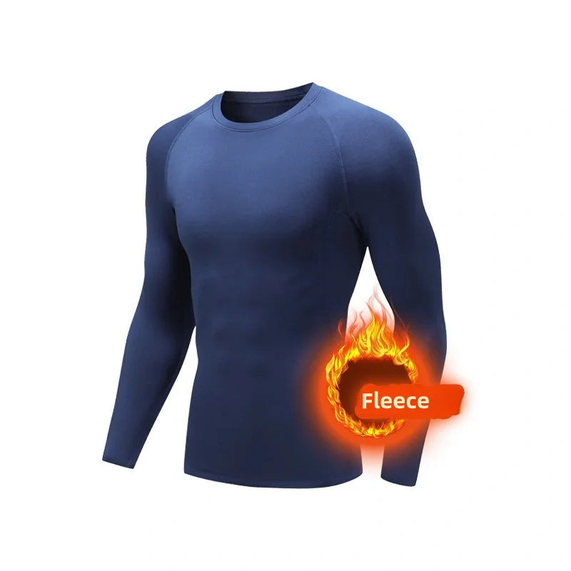 Thermisch Ondergoed Heren | Fleece Compressie Onderlaag Zwart 6