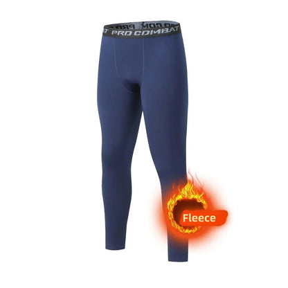 Thermo Compressiebroek | Heren Fleece Leggings 4
