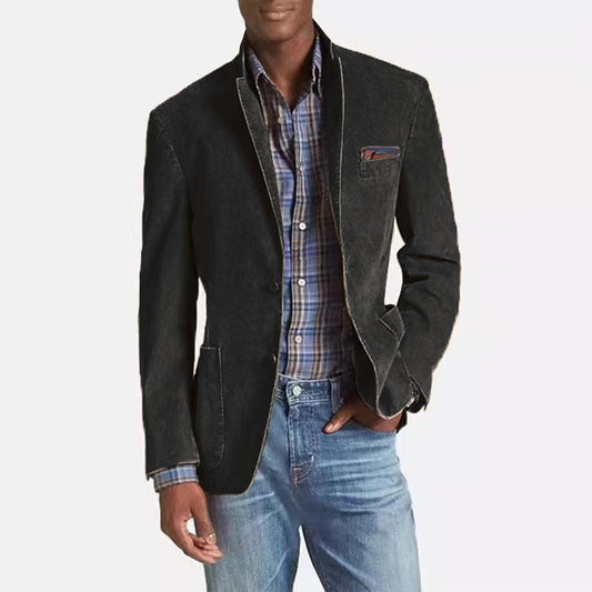 Tijdloze Blazer | Heren Blazer Ademend en Lichtgewicht 0