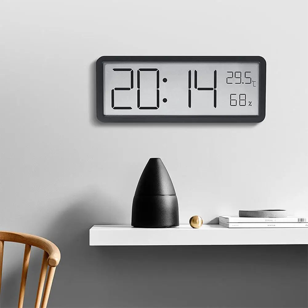 TimeVibe | Grote Digitale Wandklok met LED-Display 1