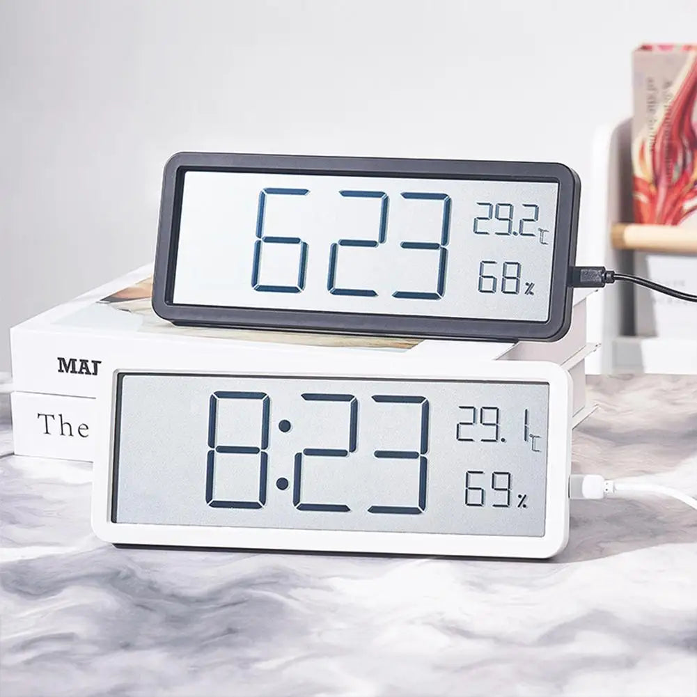 TimeVibe | Grote Digitale Wandklok met LED-Display 3