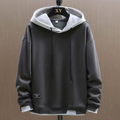 Troy | Heren Hoodie van Zacht Katoen voor Lente en Herfst 2