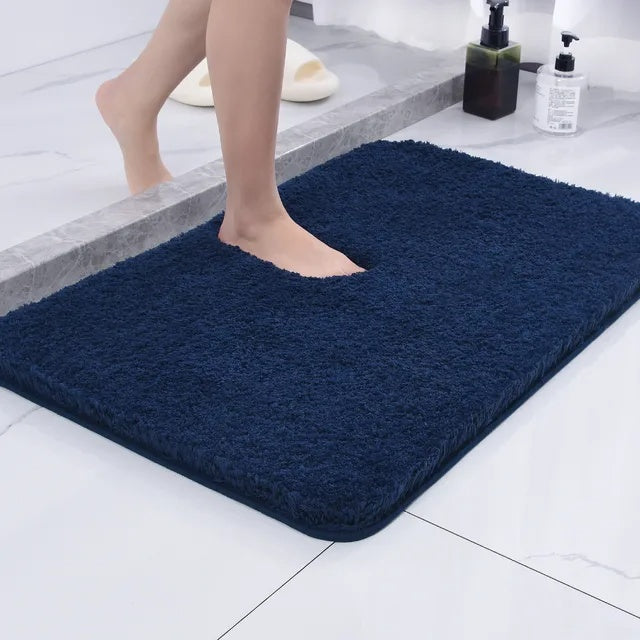 Ultra-Zachte Antislip Badmat | Sneldrogend Microvezel 50x80 cm 0