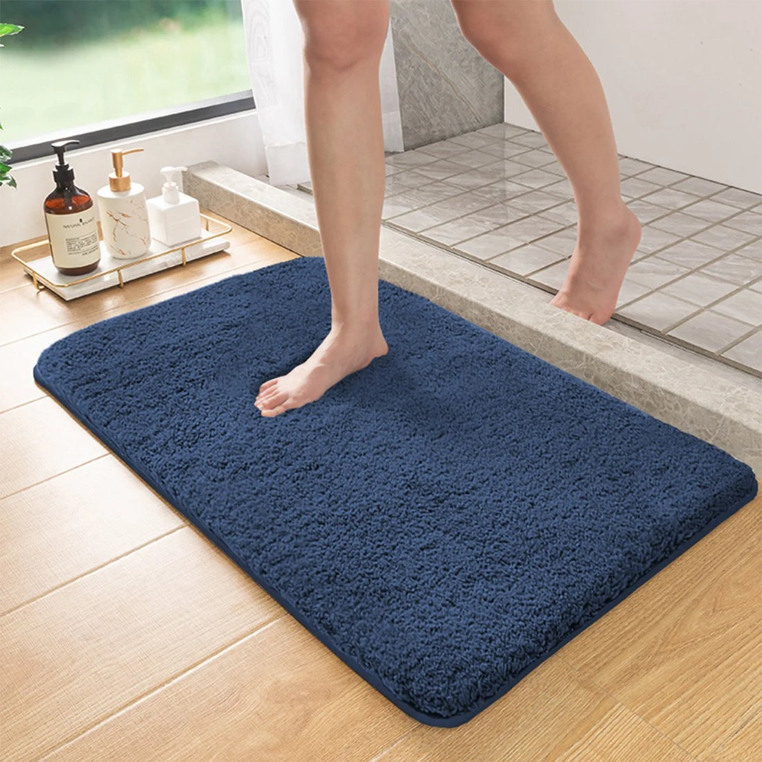Ultra-Zachte Antislip Badmat | Sneldrogend Microvezel 50x80 cm 1