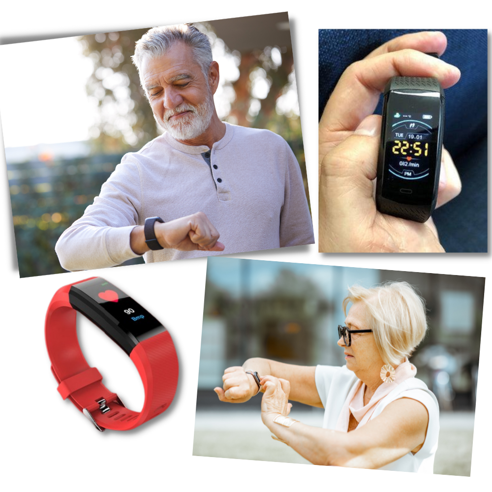 VitaWatch | Senioren Smartwatch met Gezondheidsmonitor 6