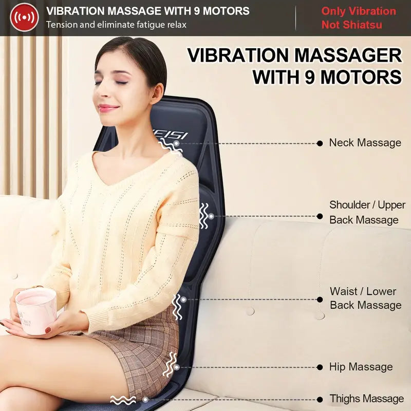 Volledige Rug Massager | Met Warmte en Trilmotoren 5