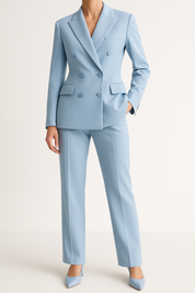 Vrouwen Blazer en Broek Set | Formele Kleding 1