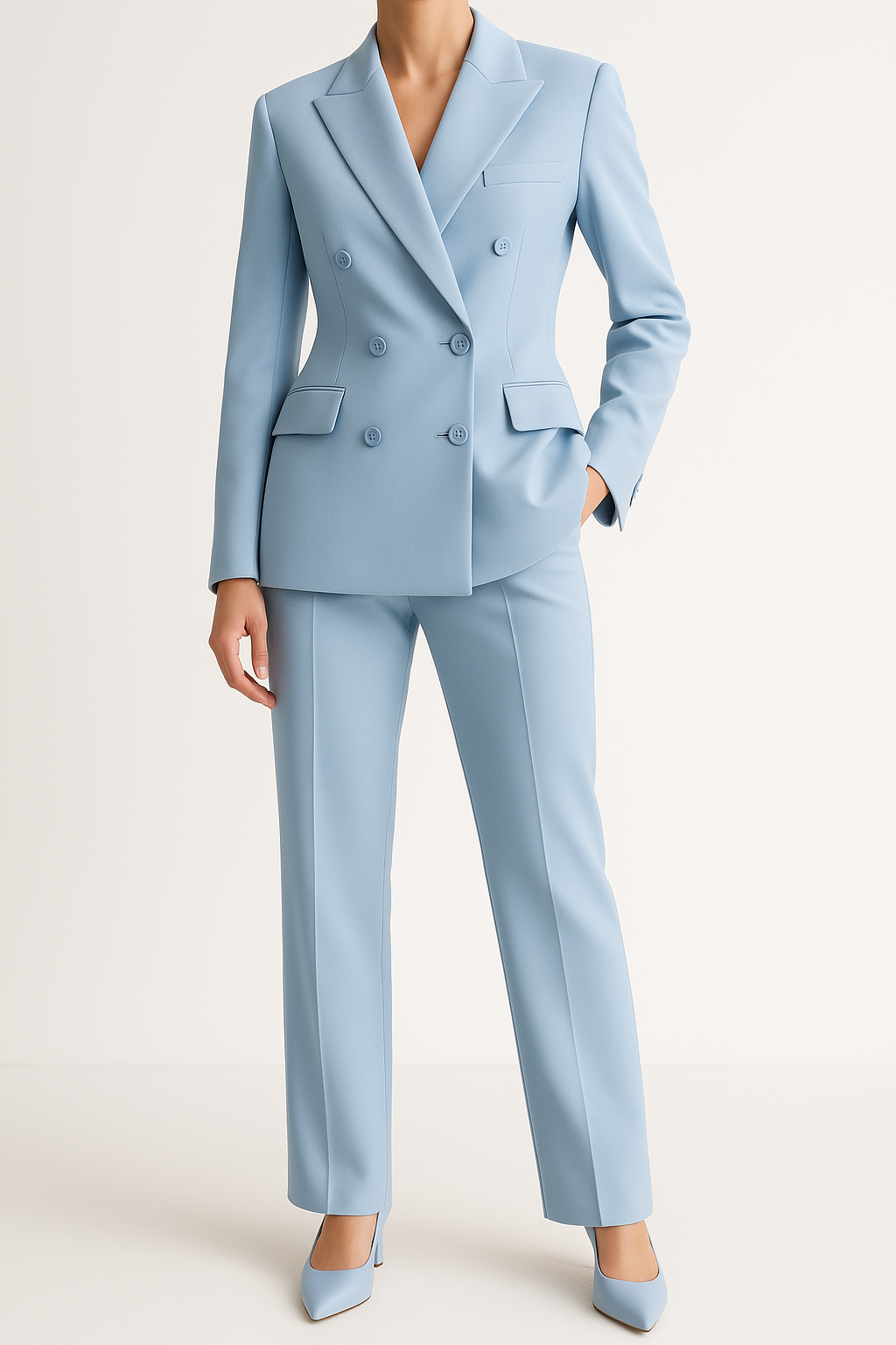 Vrouwen Blazer en Broek Set | Formele Kleding 1