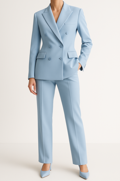 Vrouwen Blazer en Broek Set | Formele Kleding 1