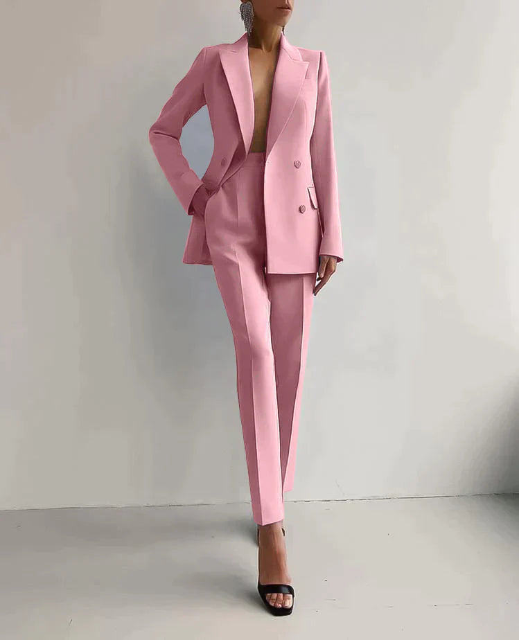 Vrouwen Blazer en Broek Set | Formele Kleding 6