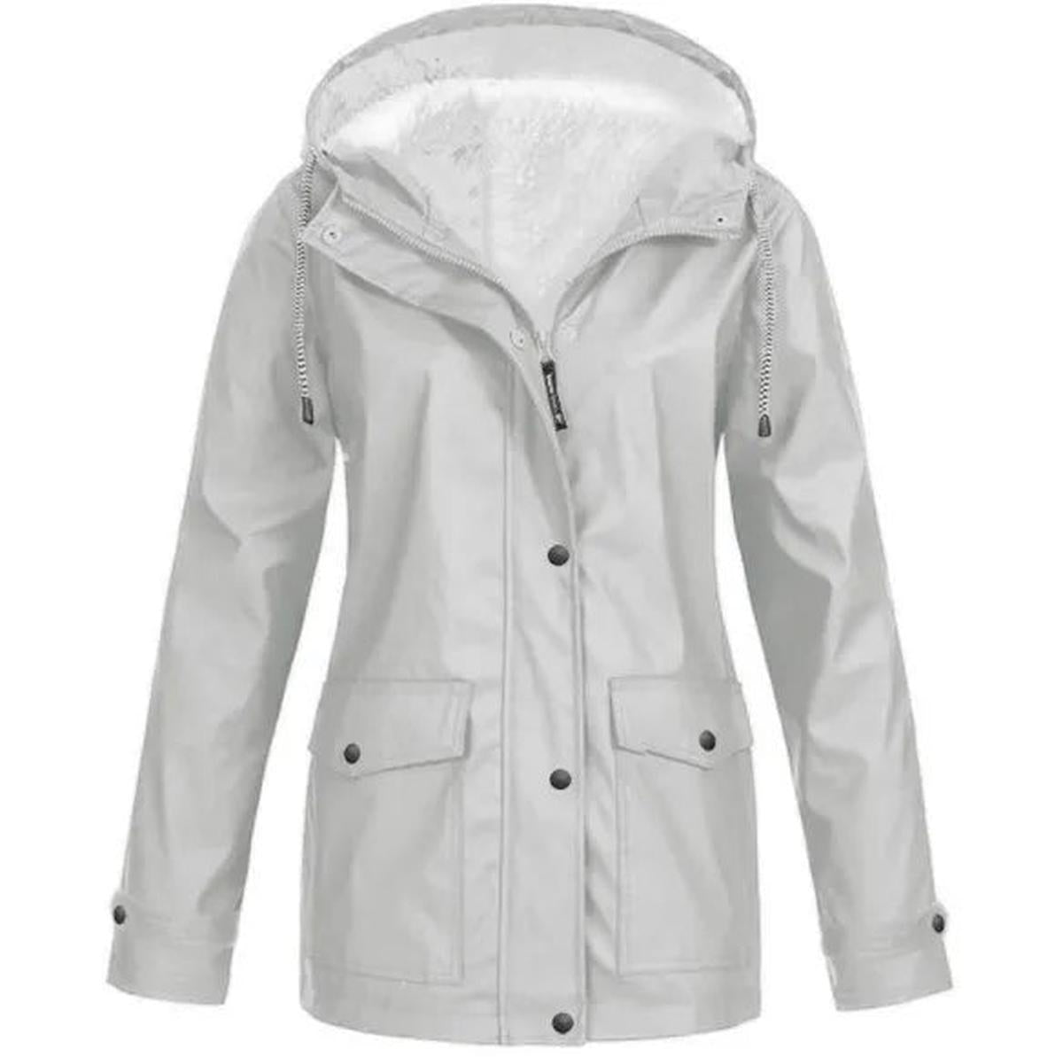 Waterdicht Fleece Buitenjack met Capuchon | Dames Jack 2