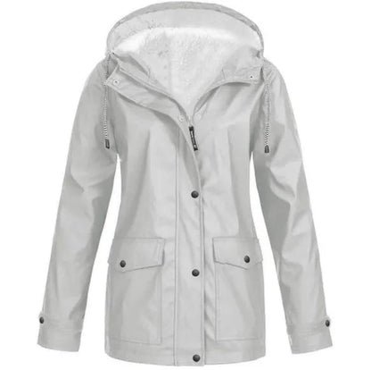 Waterdicht Fleece Buitenjack met Capuchon | Dames Jack 2