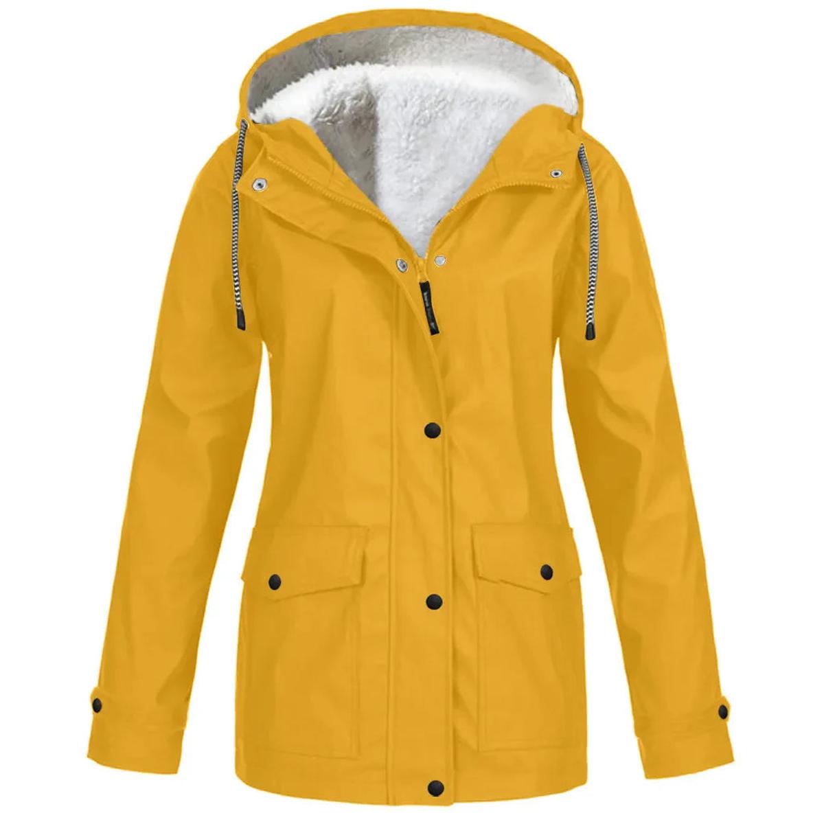 Waterdicht Fleece Buitenjack met Capuchon | Dames Jack 6