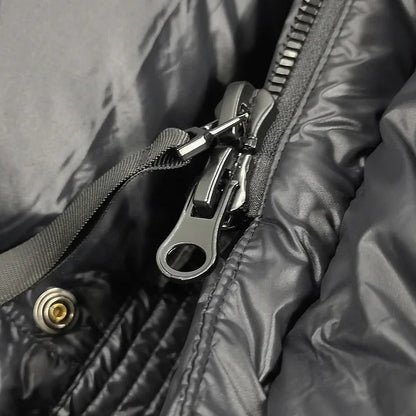 Waterdichte Down Winterjas Dames | Gewatteerde Lange Jas 3