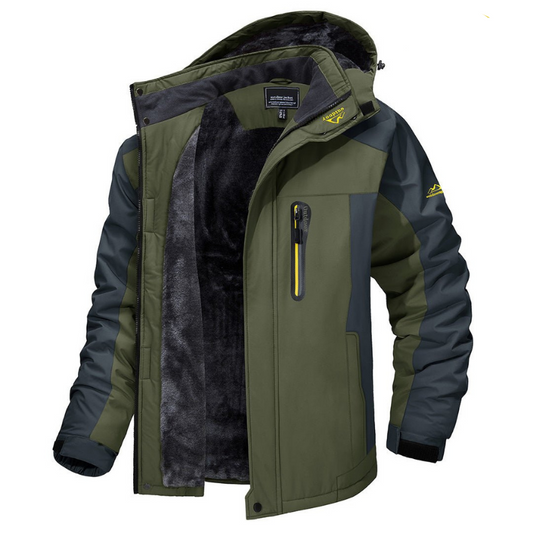 Waterdichte Heren Winterjas | Sportieve Softshell Parka 0