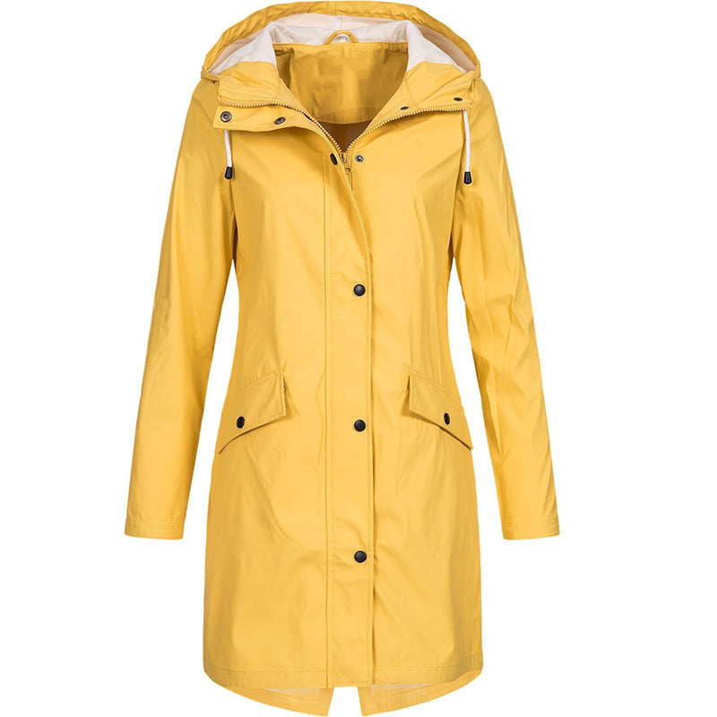 Waterdichte Regenjas Dames | Stijlvolle Capuchonjas 3