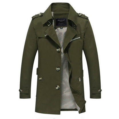 Waterdichte Trenchcoat voor Mannen | Stijlvolle Bescherming 2