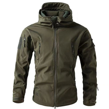Winter Softshell Hoodie | Waterdichte Jas voor Mannen 0