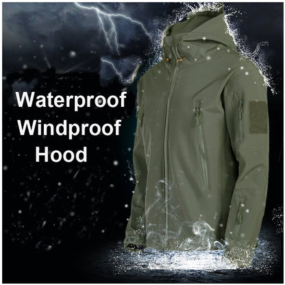 Winter Softshell Hoodie | Waterdichte Jas voor Mannen 1