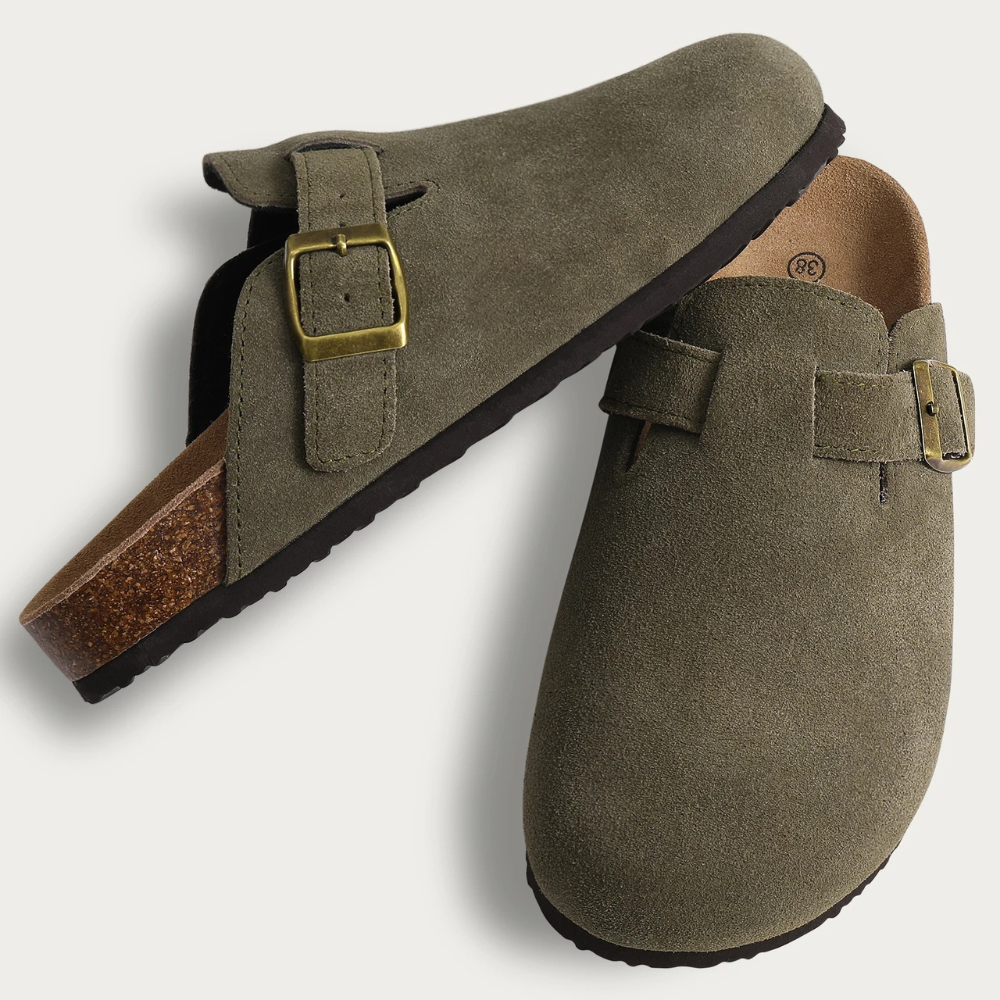 Orthopedische Dames Sandalen met Suède Bovenwerk en Verstelbare Riem | Comfortabele Casual Sandalen-6