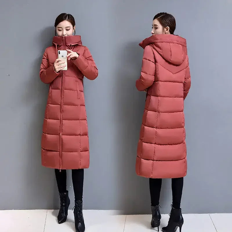 Zwarte Lange Trenchcoat Dames | Ultralichte Winterjas 4