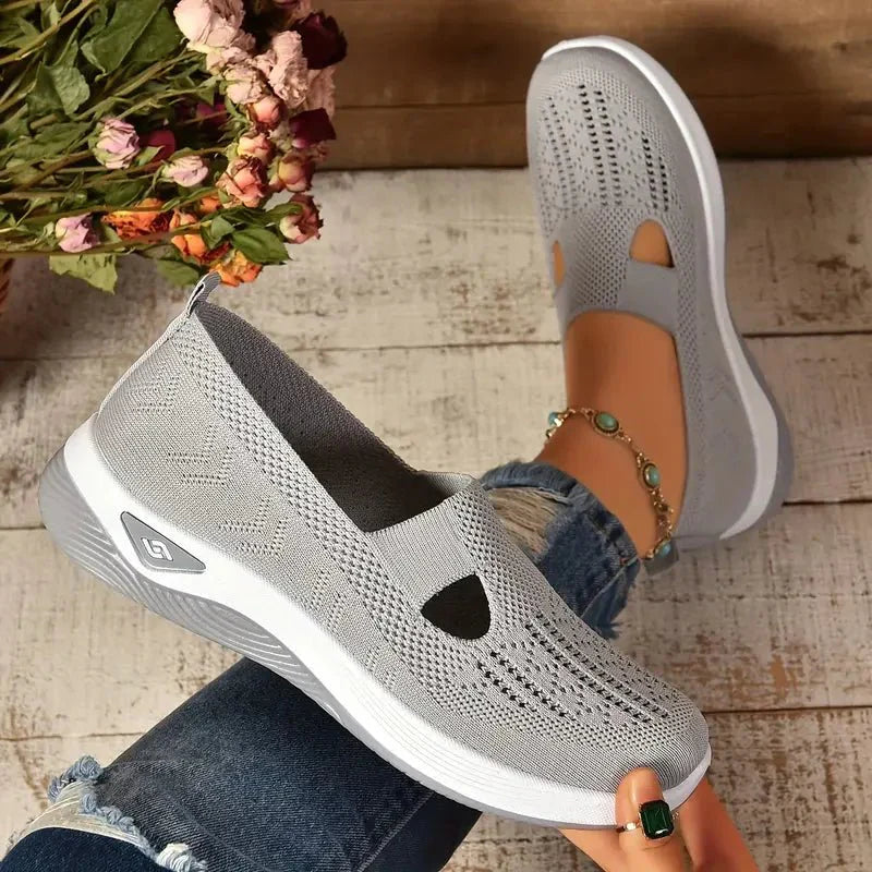 Variant image for Ademende Slip-on Sneakers Heren met Gedempte Zool – Casual Witte Schoenen voor Dagelijks Gebruik-13