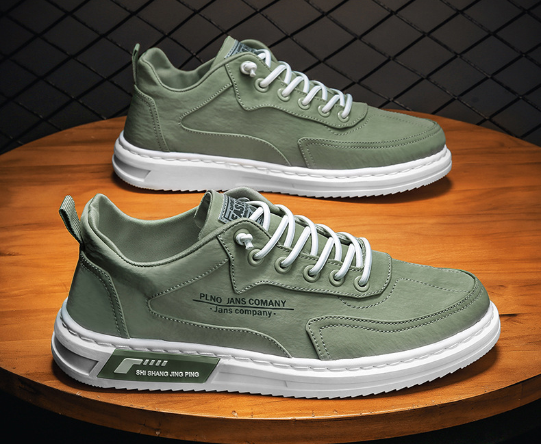Lichtgewicht Ademend Herensneakers | Witte Heren Sneakers met Gedempte Zool voor Comfortabele Casual Dagen-2