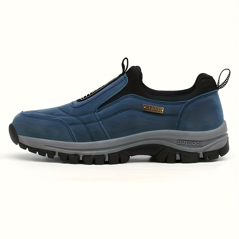 Lichtgewicht Ademend Heren Sneakers | Casual Witte Slip-On Schoenen met Gedempte Zool-2