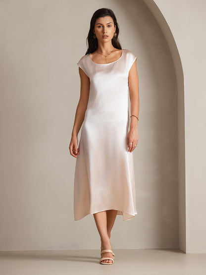 Variant image for Elegante Mouwloze Jurk van 19 Momme Zijde | Casual Jurk Mouwloos in Diverse Kleuren voor Dames-25