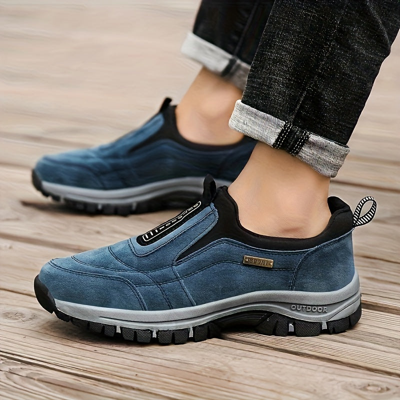 Variant image for Lichtgewicht Ademend Heren Sneakers | Casual Witte Slip-On Schoenen met Gedempte Zool-21