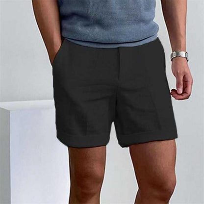 Variant image for Linnen Korte Broek Heren met Gebufferde Zoom | Ademend en Lichtgewicht voor Zomer Comfort-10