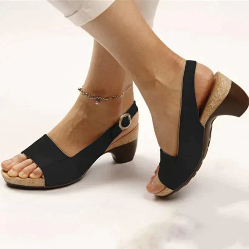 Variant image for Elegante Dames Sandalen met Boogsteun en Gedempt Voetbed | Open Teen Slingback voor Maximale Comfort-8