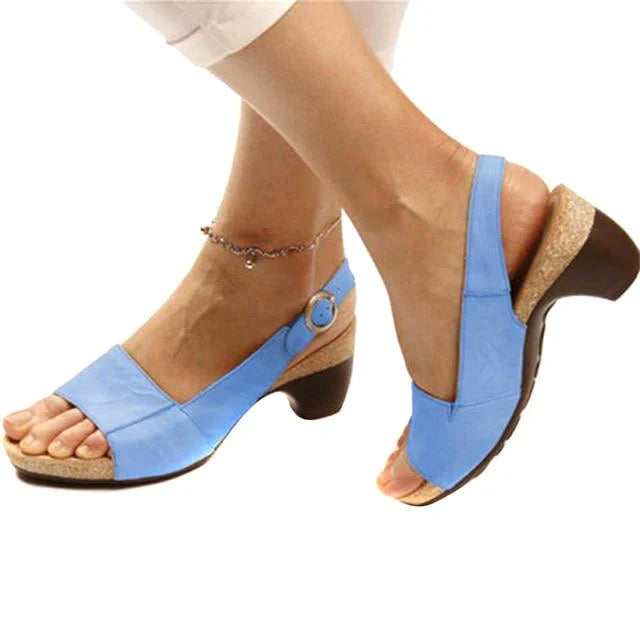 Variant image for Elegante Dames Sandalen met Boogsteun en Gedempt Voetbed | Open Teen Slingback voor Maximale Comfort-36